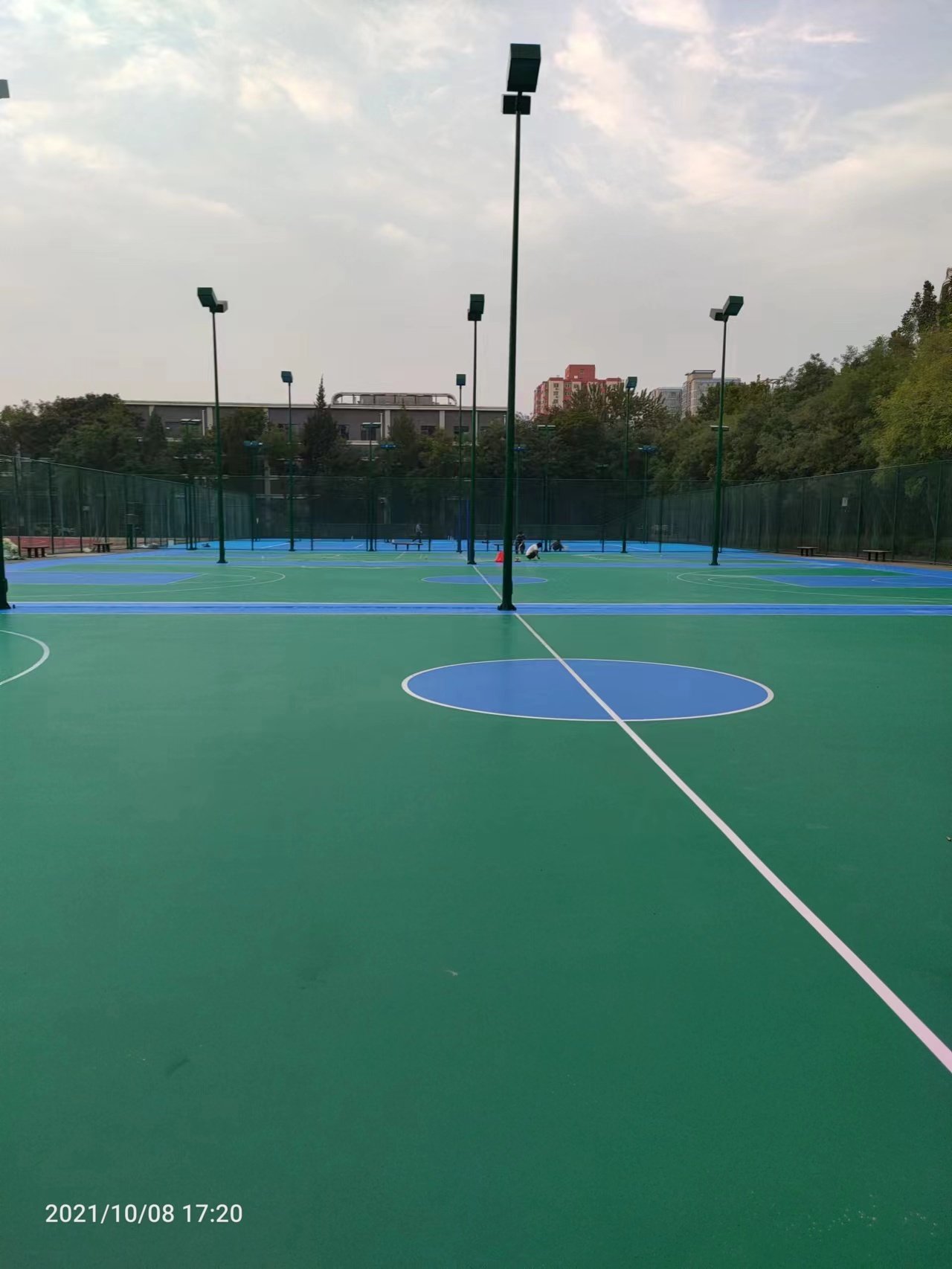 矽PU籃球場 矽PU籃球場